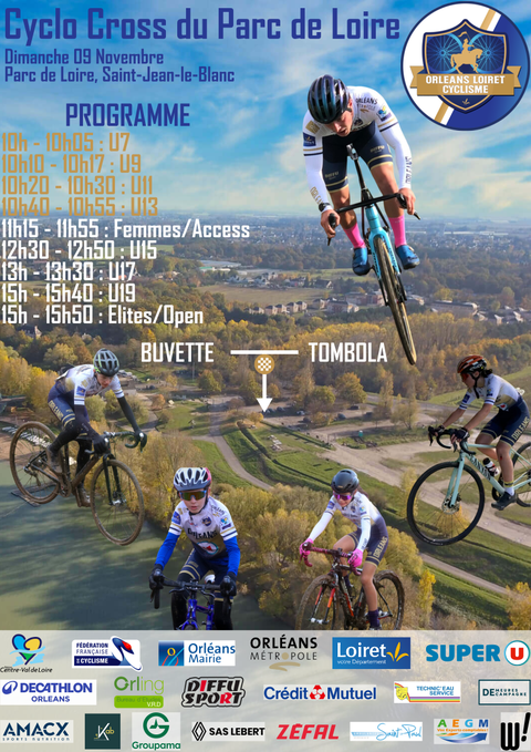 Cyclo-cross Parc de Loire - Ile Charlemagne