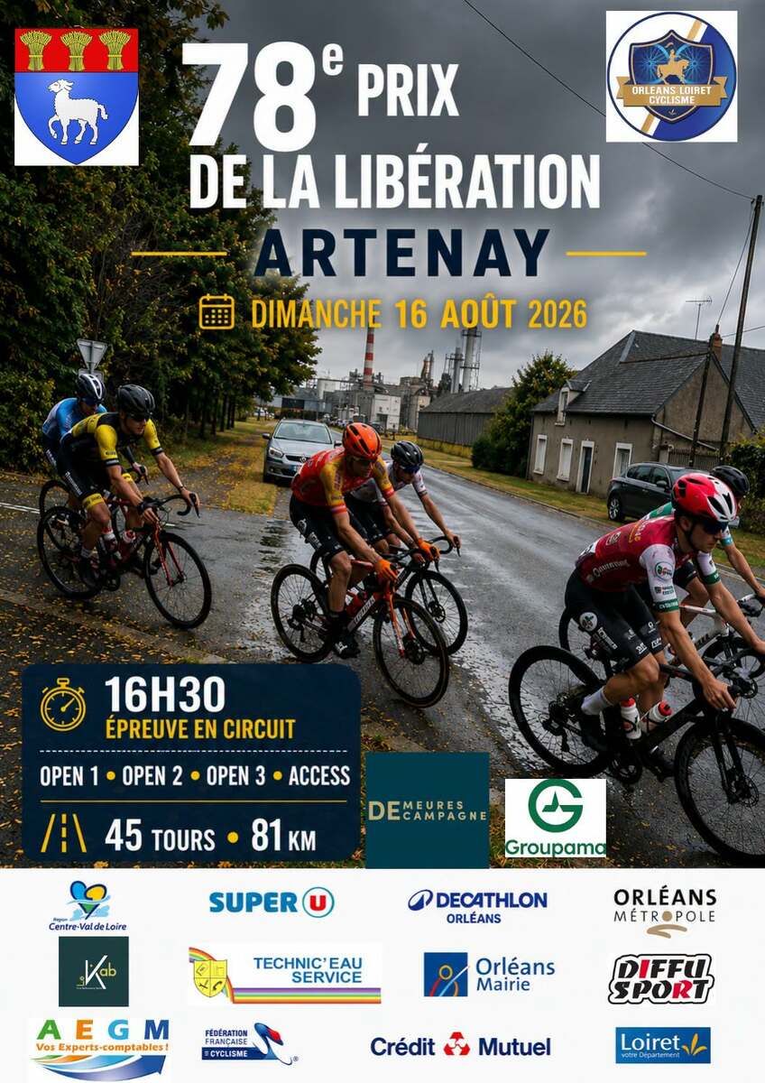 78ème Prix de la Libération d'Artenay